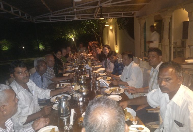 Traditional Dinner with Volunteers